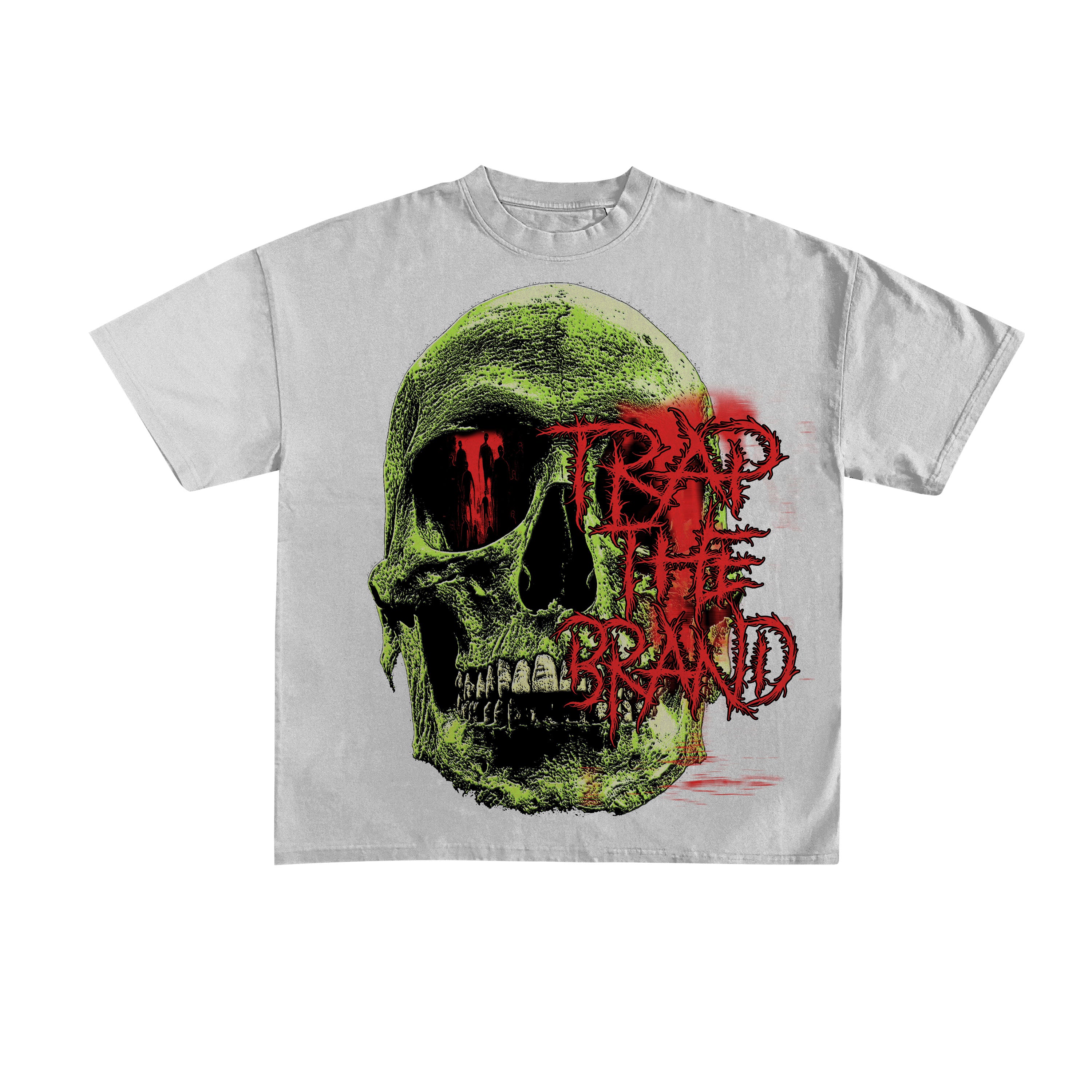 SKULL & BONES TSHIRT “white “